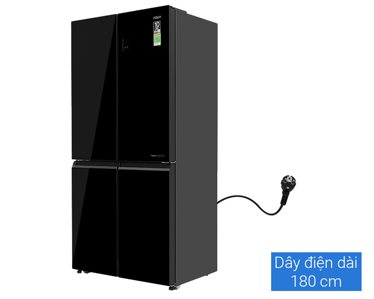 Tủ lạnh Aqua Inverter 469 lít AQR-M536XA(GB)