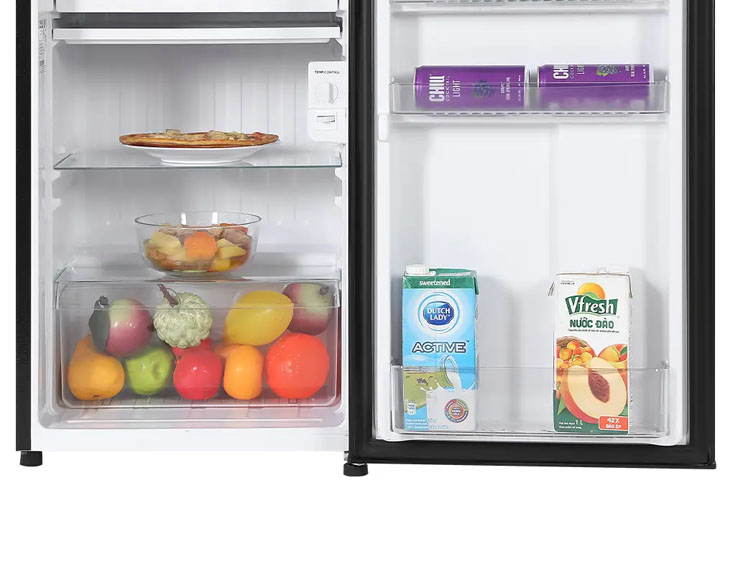Tủ lạnh Aqua 90 lít AQR-D100FA(BS) -Mới 2024
