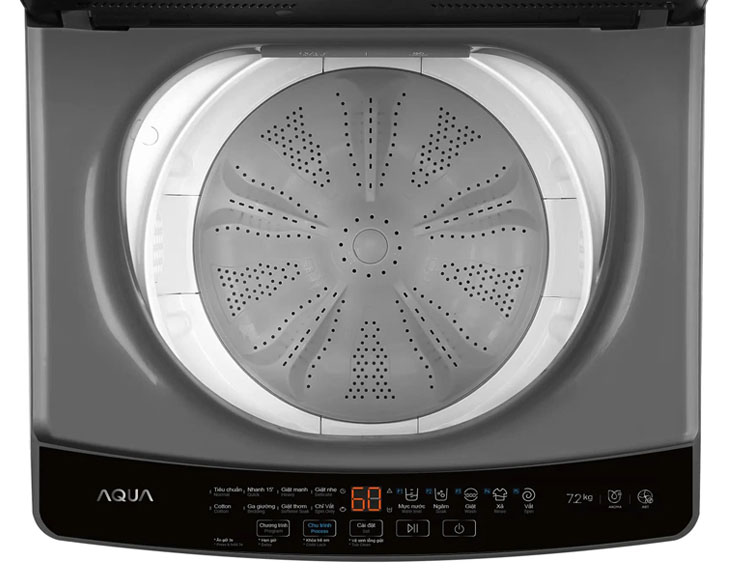 Máy giặt Aqua 7.2 kg AWM72-316K(S) - Mới 2024