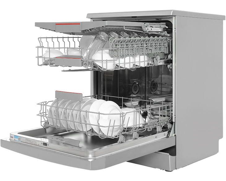 Máy rửa bát Bosch Seri 4 SMS4EMI06E, 14 bộ độc lập có hé cửa, nhập khẩu Ba Lan - Chính hãng