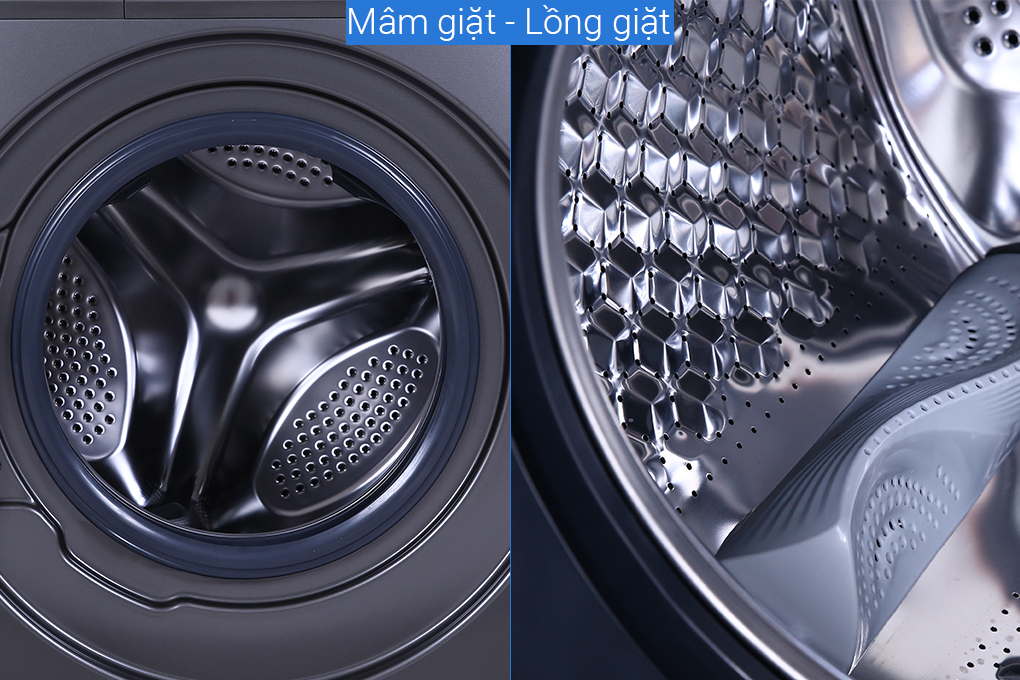 Máy giặt 9.5kg Casper WF-95I140BGB Inverter Xuất xứ Thái Lan