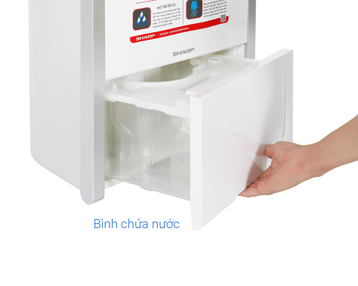 Máy lọc không khí và hút ẩm Sharp DW-D20A-W