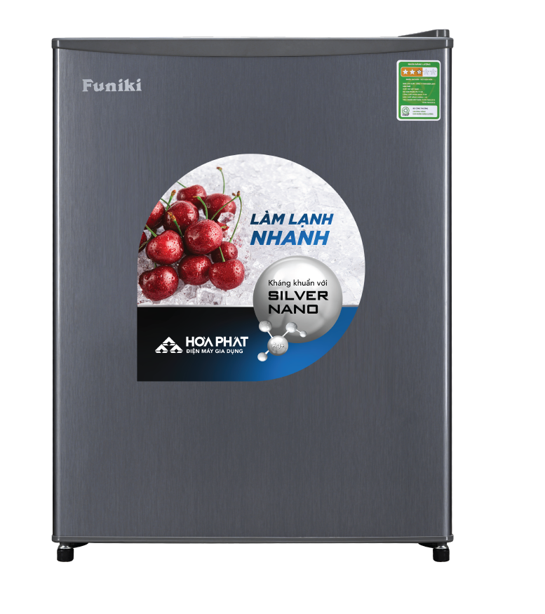Tủ Lạnh Funiki 70 Lít FR-71CD , có ngăn đá mini , có đóng tuyết MÀU GHI XÁM