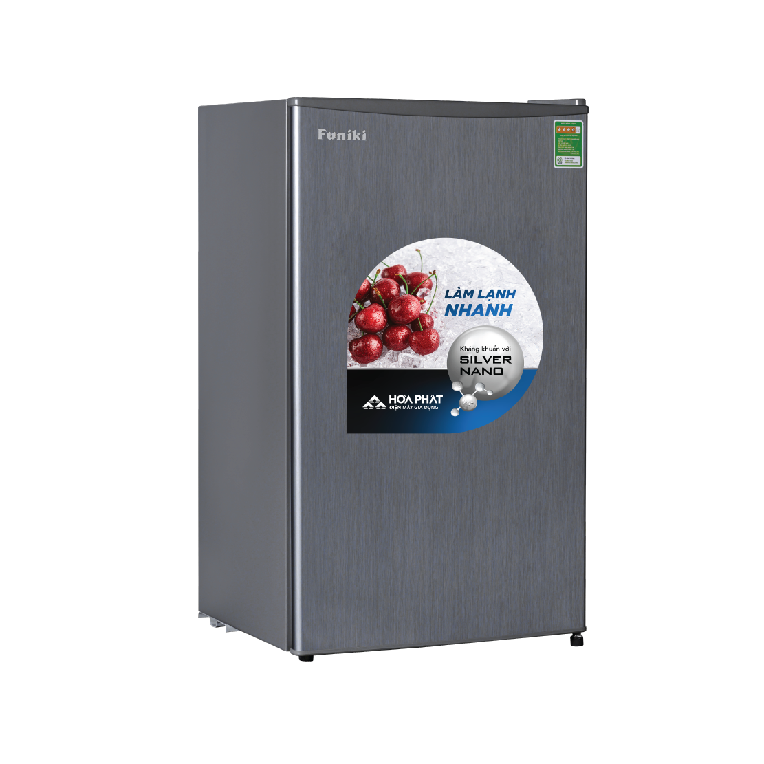 Tủ lạnh Funiki FR-91CD 90 lít , có ngăn đá , có đóng tuyết MÀU GHI XÁM