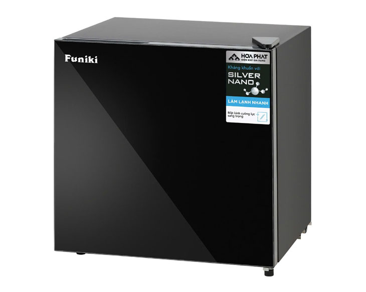 Tủ lạnh mini cánh kính HR S646GB 46 lít - Chính hãng