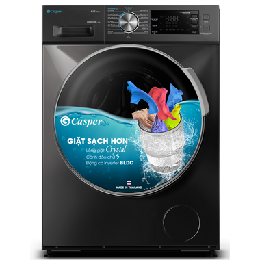 Máy giặt cửa ngang Casper Inverter 10.5 kg WF-105I150BGB