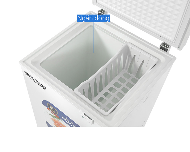 Tủ Đông Hòa Phát 107 Lít HPF AD6107 , dàn đồng