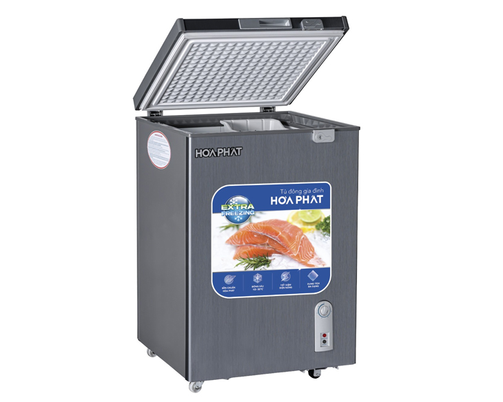 Tủ Đông Mini Hòa Phát 107 lít HPF AD6107G , dàn đồng