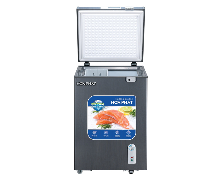 Tủ Đông Mini Hòa Phát 107 lít HPF AD6107G , dàn đồng