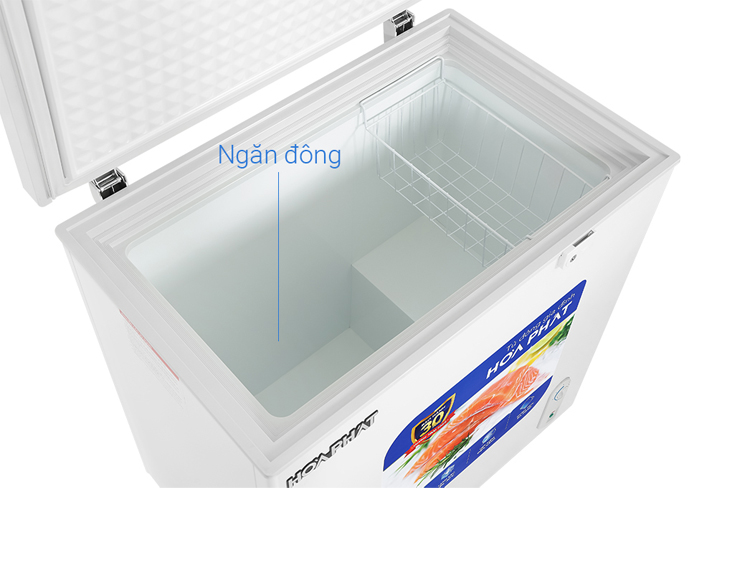 Tủ đông Hòa Phát 162 Lít HPF AD6162 1 cửa , 1 ngăn đông