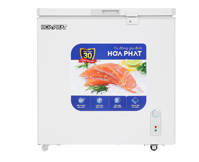 Tủ đông Hòa Phát 162 Lít HPF AD6162 1 cửa , 1 ngăn đông