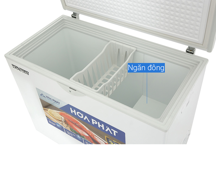 Tủ đông Hòa Phát 252 lít HPF AD6252 1 cánh 1 ngăn đông