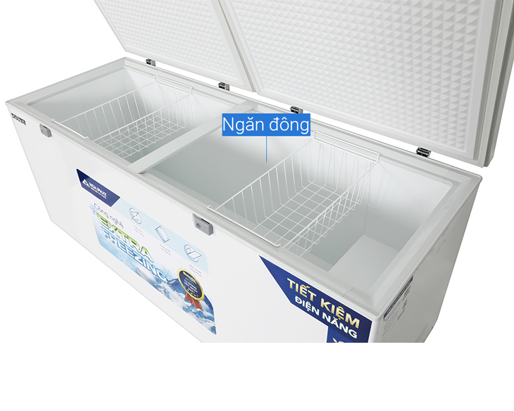 Tủ đông Hòa Phát HPF AD6783 783L dàn đồng -30oC