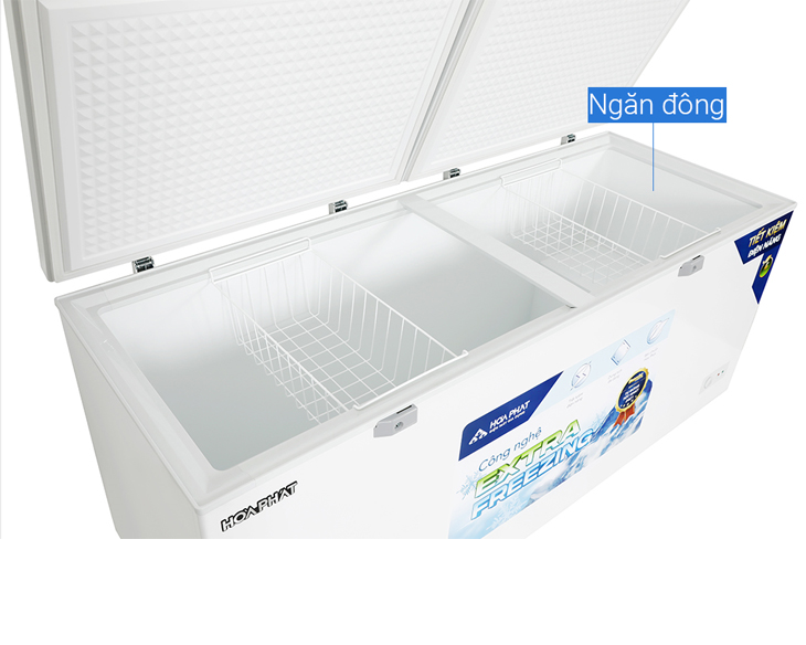Tủ đông Hòa Phát HPF AD6783 783L dàn đồng -30oC