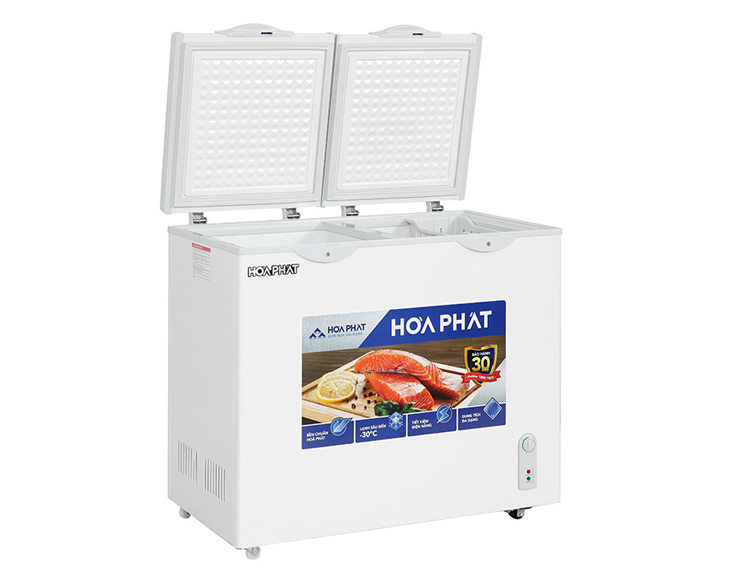 Tủ đông Hòa Phát 205 Lít HPF BD6205 , 2 cánh 1 ngăn đông 1 ngăn mát