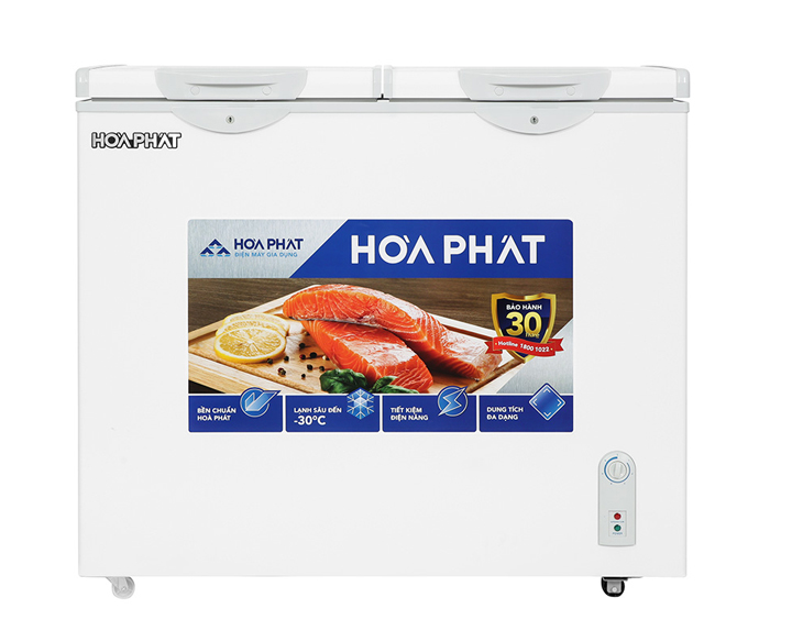Tủ đông Hòa Phát 205 Lít HPF BD6205 , 2 cánh 1 ngăn đông 1 ngăn mát