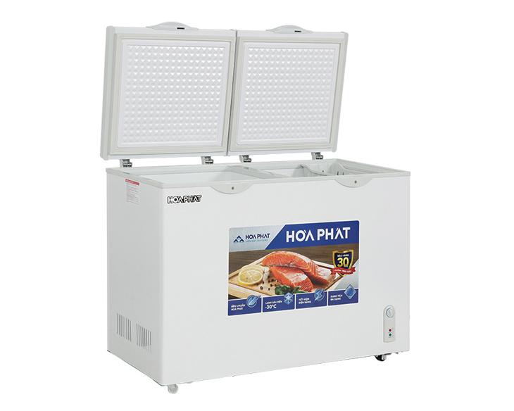 Tủ đông Hòa Phát HPF BD6271, 271l dàn đồng -1 ngăn đông 1 ngăn mát