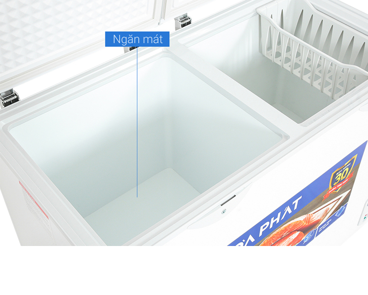 Tủ đông Hòa Phát Inverter 2 ngăn 2 chế độ HPF BD8271 , 1 ngăn đông 1 ngăn mát