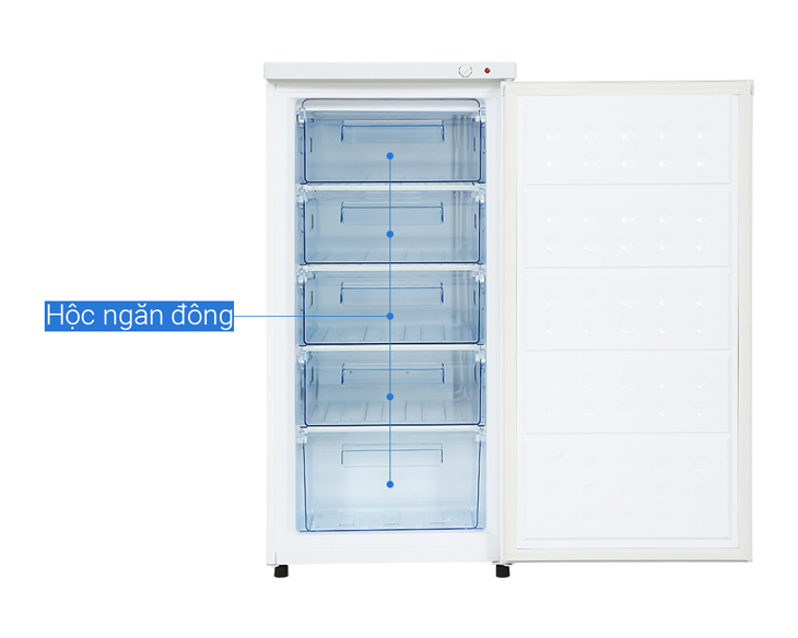 Tủ đông đứng Hòa Phát HPF UAH6147 147 lít 5 ngăn
