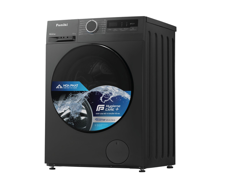 Máy giặt lồng ngang Funiki HWM F8125ADG Inverter 12.5kg