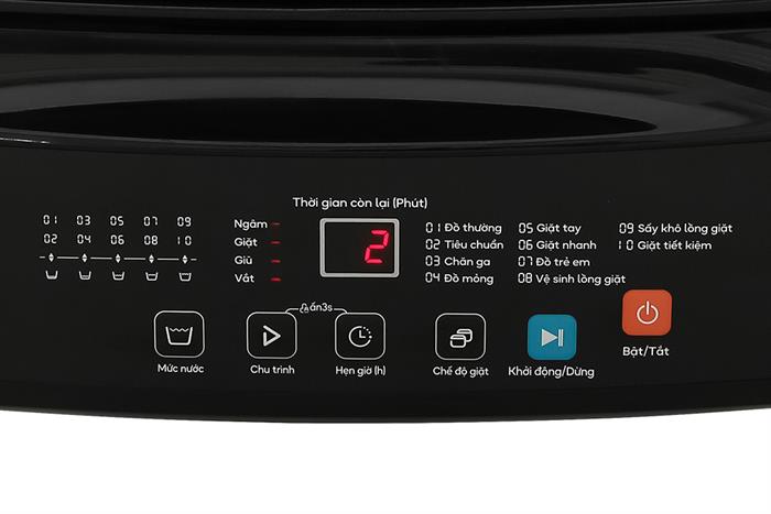 Máy giặt cửa đứng Casper 9 kg WT-9NB3 - Mới 2024