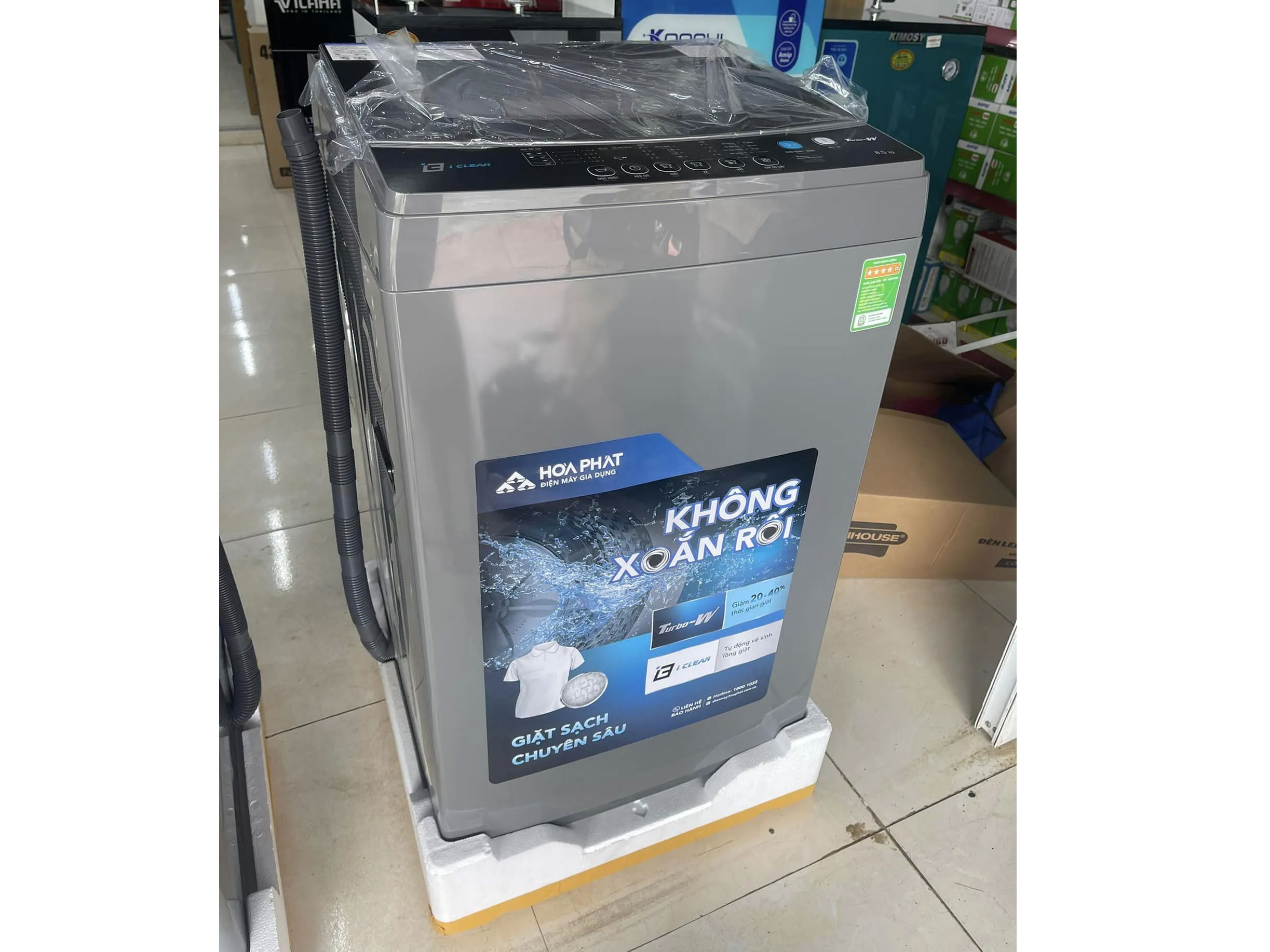 Máy giặt lồng đứng Funiki HWM T685ABG 8.5kg