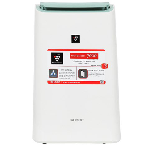 Máy hút ẩm lọc không khí Sharp DW-E16FA-W công suất 16 lít/ngày