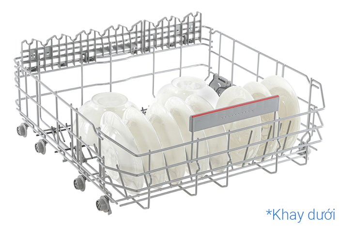 Máy rửa bát Bosch Seri 4 SMS4ECI26E, 13 bộ độc lập, Nhập khẩu Đức - Chính hãng