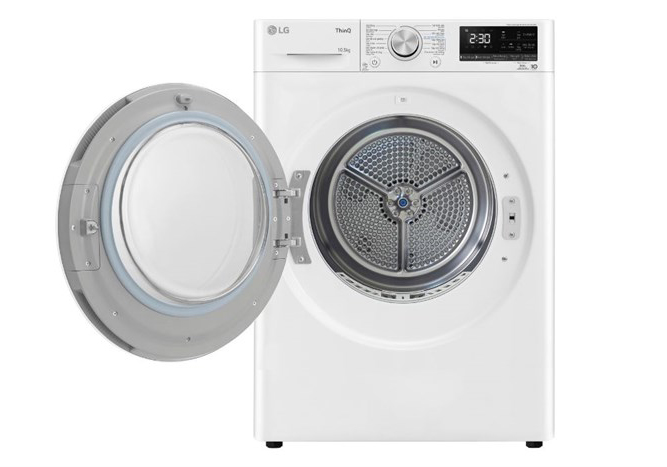 Máy sấy bơm nhiệt LG 10.5 kg DVHP50W - Mới 2024