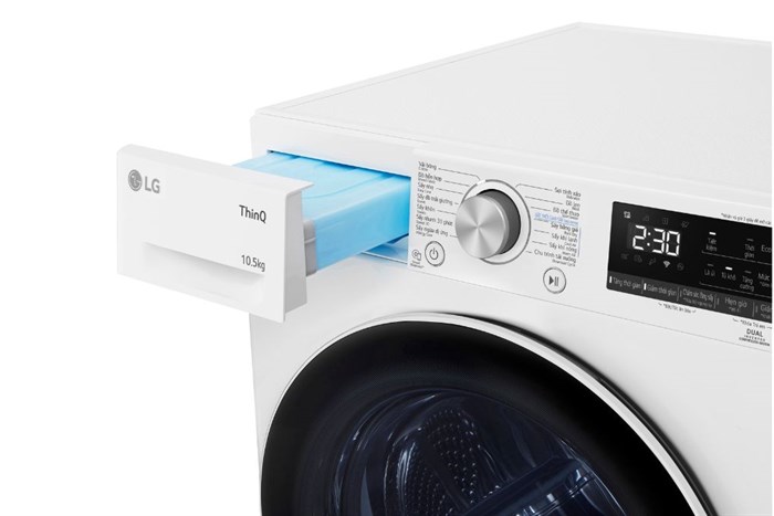 Máy sấy bơm nhiệt LG 10.5 kg DVHP50W - Mới 2024