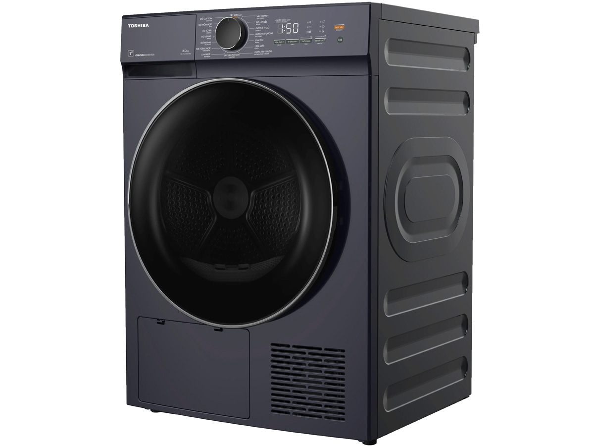 Máy sấy bơm nhiệt Toshiba 8 kg TD-T21B90HWV(MG) - Hàng chính hãng