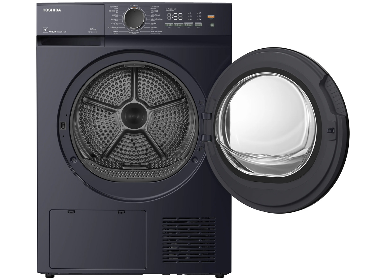 Máy sấy bơm nhiệt Toshiba 8 kg TD-T21B90HWV(MG) - Hàng chính hãng