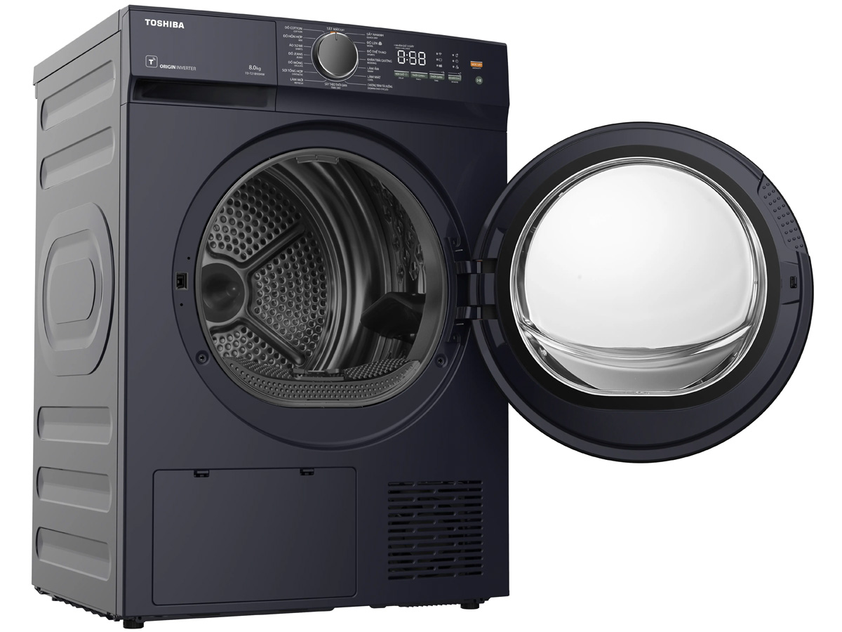 Máy sấy bơm nhiệt Toshiba 8 kg TD-T21B90HWV(MG) - Hàng chính hãng