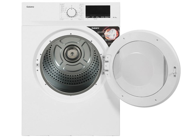 Máy sấy thông hơi Galanz 8 Kg DV-80T5C(W)