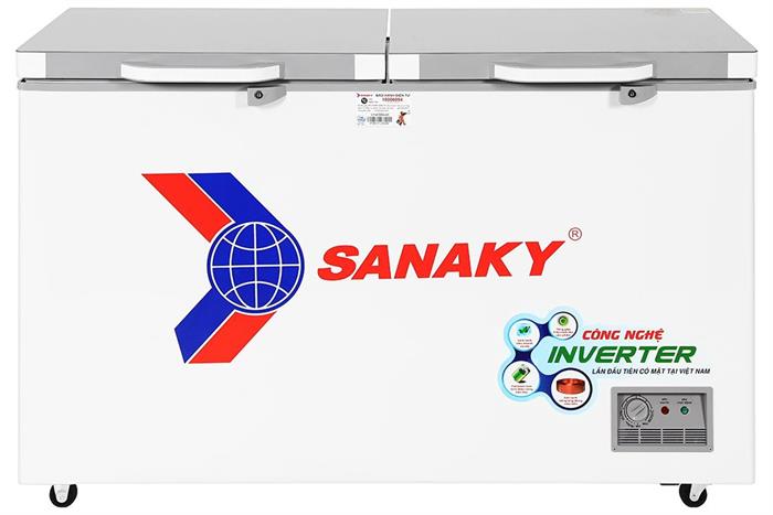 Tủ đông Sanaky Inverter 305 lít TD.VH4099A4K , 2 cánh 1 ngăn đông