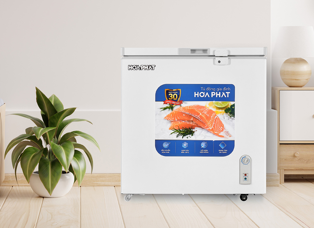 Tủ đông Hòa Phát 162 lít HPF AN6162 , 1 ngăn đông