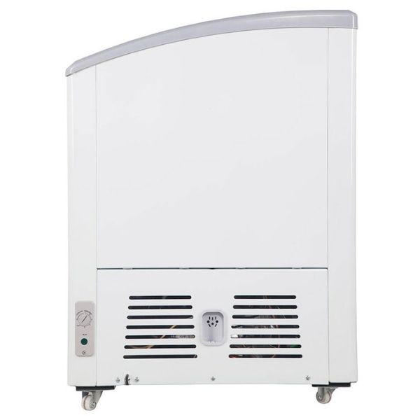 Tủ kem Alaska KC-210 mặt kính cong