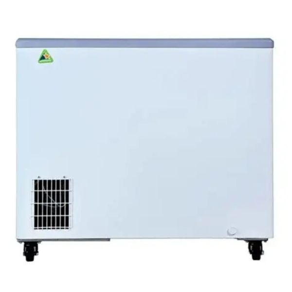 Tủ kem Alaska KC-210 mặt kính cong
