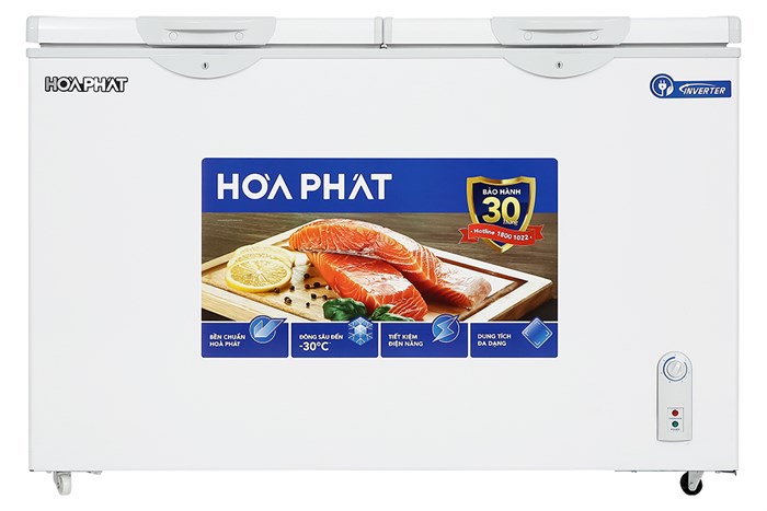 Tủ đông Hòa Phát Inverter 352 Lít HPF AD8352 , 1 ngăn 1 chế độ đông