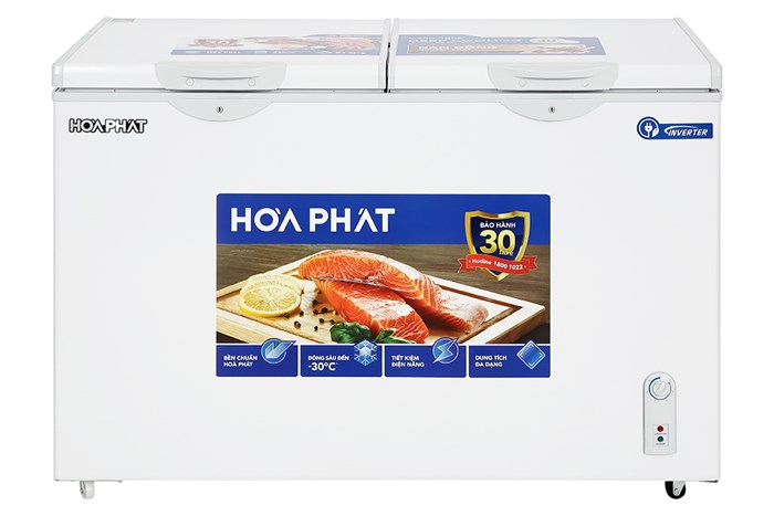 Tủ đông Hòa Phát HPF AD8544 544L Inverter dàn đồng -30oC