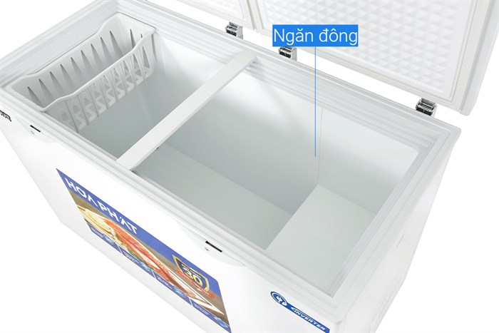 Tủ đông Hòa Phát HPF AD8544 544L Inverter dàn đồng -30oC