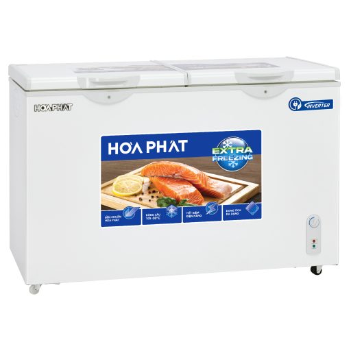Tủ đông Hòa Phát Inverter 2 ngăn HPF BD8205, 1 ngăn đông 1 ngăn mát