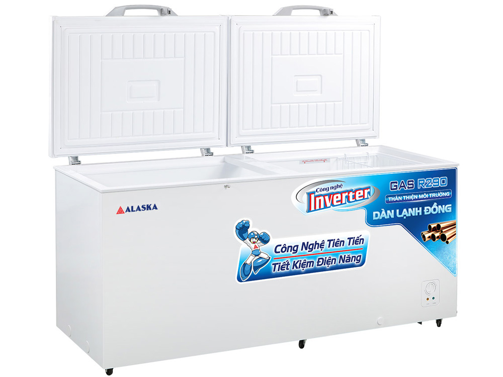 Tủ đông 2 cánh Alaska Inverter HB-650CI