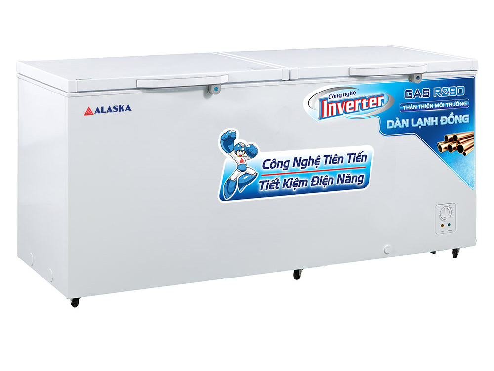Tủ đông 2 cánh Alaska Inverter HB-650CI