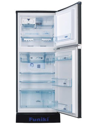 Tủ lạnh Funiki 126 lít FR-132CI.1, không đóng tuyết, MÀU GHI ĐEN- MẪU MỚI