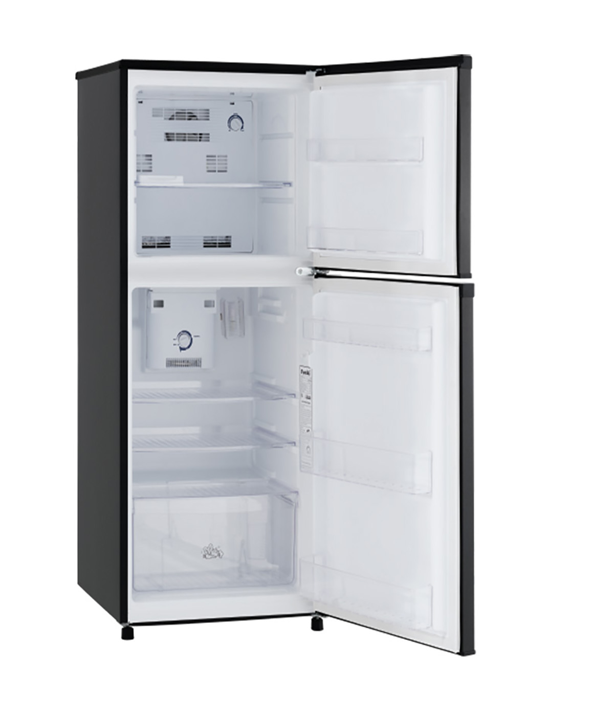 Tủ lạnh Funiki 185 lít HR T6185TDG , không đóng tuyết MẪU MỚI MÀU GHI ĐEN