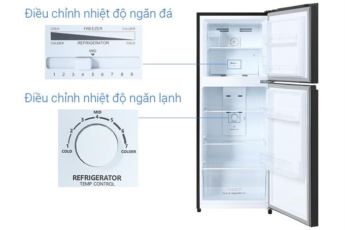 Tủ lạnh Hisense Inverter 205 lít RT256N4EBN