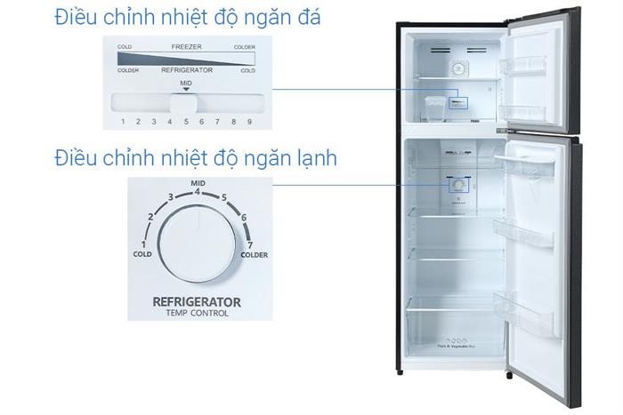 Tủ lạnh Hisense Inverter 249 lít RT328N4EBND