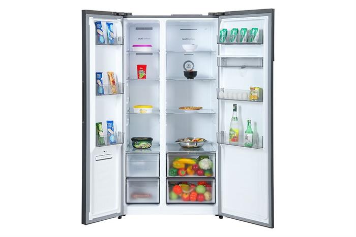 Tủ lạnh Hisense Inverter 550 lít Side By Side RS708N4EBND