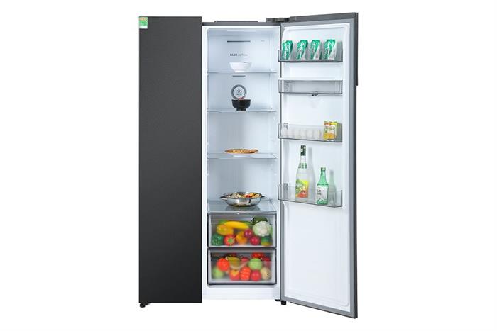 Tủ lạnh Hisense Inverter 550 lít Side By Side RS708N4EBND